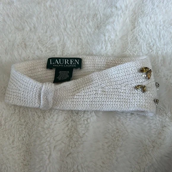 Ralph Lauren Bejeweled Sweater Headband - Picture 3 of 4